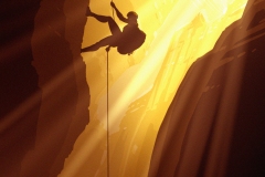 Canyoneering_Sun_Flair